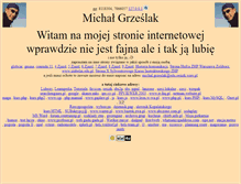 Tablet Screenshot of michal.grzeslak.edu.oeiizk.waw.pl