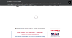 Desktop Screenshot of gosciniec.oeiizk.waw.pl