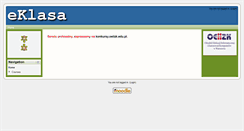 Desktop Screenshot of eklasa.oeiizk.waw.pl
